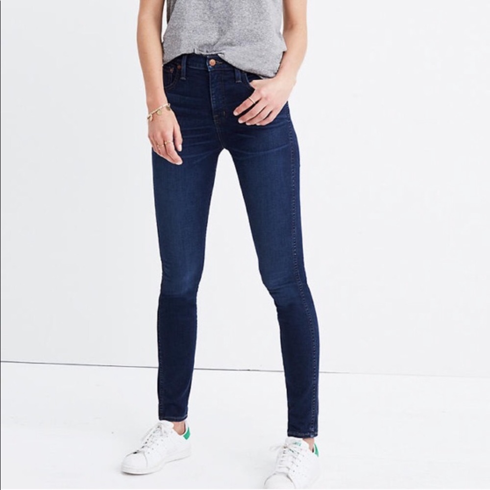 Madewell Skinny Skinny Ankle Blue Jeans 25